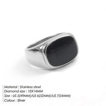 Load image into Gallery viewer, Niche Design Square White Mother-Of-Pearl Ring, Light Luxury Gold-Plated Index Finger Ring, Versatile and High-End Ring for Women