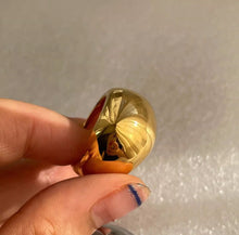 Load image into Gallery viewer, Basic Stacked Balloon Ring Brass Plated 18K Gold/Platinum Light Luxury Fashion High Style New Ring