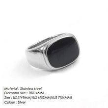 Load image into Gallery viewer, Niche Design Square White Mother-Of-Pearl Ring, Light Luxury Gold-Plated Index Finger Ring, Versatile and High-End Ring for Women