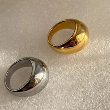 Load image into Gallery viewer, Basic Stacked Balloon Ring Brass Plated 18K Gold/Platinum Light Luxury Fashion High Style New Ring