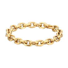 Load image into Gallery viewer, Cross-border French Advanced Chain Ring Soft Chain 14K Gold Titanium Steel Electroplated Women's Niche Simple Fashion Accessories Wholesale
