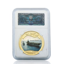 Load image into Gallery viewer, WR Gold Plated Coins United States Department of the Navy Warship Coins Collectibles World War ii Challenge Coins Dropshipping