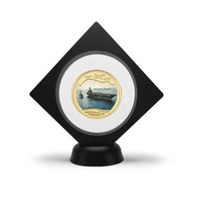 Load image into Gallery viewer, WR Gold Plated Coins United States Department of the Navy Warship Coins Collectibles World War ii Challenge Coins Dropshipping