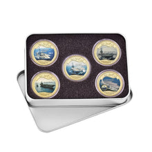 Load image into Gallery viewer, WR Gold Plated Coins United States Department of the Navy Warship Coins Collectibles World War ii Challenge Coins Dropshipping