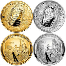 Load image into Gallery viewer, New Arrival US 50th Anniversary Apollo 11 Moon Landing Art Collection Retro Copper Coin Physical Gold Commemorative Coin Gift