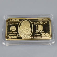 Load image into Gallery viewer, 1 Trillion Dollar Gold Coins Collectibles Silver Plated US Collection Metal Coin
