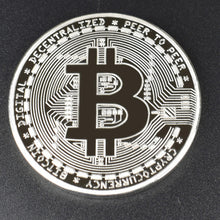Load image into Gallery viewer, 1PC Gold Plated  Bitcoin Coin BTC Bit Physical Metal Collectible Coin for gift with plastic case