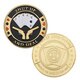 Load image into Gallery viewer, WR 24k Gold Casino Table Game Collectible Coin Chip Poker Card Guard Protects The Cards In Your Hand Golden Collection Gift