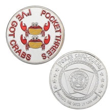 Load image into Gallery viewer, WR 24k Gold Casino Table Game Collectible Coin Chip Poker Card Guard Protects The Cards In Your Hand Golden Collection Gift