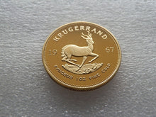 Load image into Gallery viewer, 2012- copper with gold plated Wholesale 1OZ Fine Gold-Plated Year 1967 2010 2011 2009 Krugerrand Copy Coin