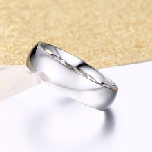 Load image into Gallery viewer, Vnox 6mm Classic Wedding Ring for Men / Women Gold / Blue / Silver Color Stainless Steel US size