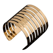 Load image into Gallery viewer, New Fashion Women's Vintage Gold  Punk Cuff Bracelet Jewelry Gold