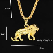Load image into Gallery viewer, Uodesign The Praying Hands Pendants &amp; Necklaces Brother Gift Gold Color Crystal Alloy Hip Hop Men Chain Jewelry