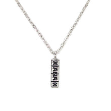 Load image into Gallery viewer, Hot Sale Hiphop Silver Gold Cool Xanax Pill Necklace Bar Pendant Letter Necklace Pill Drug Chain Party Pendant Necklace Collier