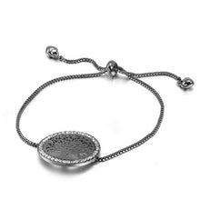 Load image into Gallery viewer, 2018 New pulseira mujer moda Clear Crystal Gold Charm Bracelets Bangles For Women Tree of Life Adjustable Bracelet Jewelry Gift
