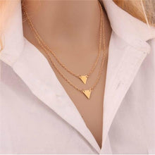 Load image into Gallery viewer, 2016 Hottest Fashion Casual Personality Circle Lariat Pendant Gold Color Necklace High Quality Simple Choker Necklaces Women