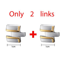 Load image into Gallery viewer, Healing Magnetic Bracelet Men/Woman 316L Stainless Steel 3 Health Care Elements(Magnetic,FIR,Germanium) Gold Bracelet Hand Chain