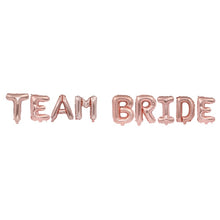 Load image into Gallery viewer, Gold/Rose Gold/Silver Bride To Be Letter Heart/Star Foil Confetti Balloons For Bachelorette Hen Party/Wedding Party Decoration