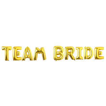 Load image into Gallery viewer, Gold/Rose Gold/Silver Bride To Be Letter Heart/Star Foil Confetti Balloons For Bachelorette Hen Party/Wedding Party Decoration