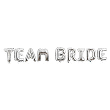 Load image into Gallery viewer, Gold/Rose Gold/Silver Bride To Be Letter Heart/Star Foil Confetti Balloons For Bachelorette Hen Party/Wedding Party Decoration