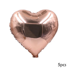 Load image into Gallery viewer, Gold/Rose Gold/Silver Bride To Be Letter Heart/Star Foil Confetti Balloons For Bachelorette Hen Party/Wedding Party Decoration