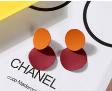 Load image into Gallery viewer, LZHLQ Drop Dangle Earrings Statement Earrings 2018 Fashion Metal Earrings For Women Gold And Silver Jewelry Simple Vintage