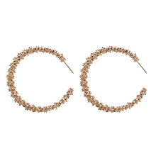 Load image into Gallery viewer, LZHLQ Drop Dangle Earrings Statement Earrings 2018 Fashion Metal Earrings For Women Gold And Silver Jewelry Simple Vintage