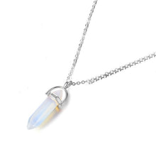 Load image into Gallery viewer, KISSWIFE Fashion Bohemia 1 PCS Natural Stone Moon Choker Gold Color Crystal Pendant Necklace For Women Wedding Party Gift