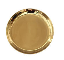 Load image into Gallery viewer, High-grade Black Gold Series Matte Ceramic Gold-plated Side Western Steak Dish Creative Dish Plate Fruit Flat Plate