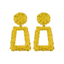 Load image into Gallery viewer, LZHLQ Drop Dangle Earrings Statement Earrings 2018 Fashion Metal Earrings For Women Gold And Silver Jewelry Simple Vintage