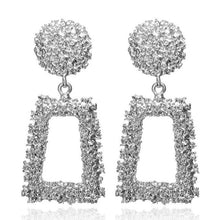 Load image into Gallery viewer, Round Vintage Earrings for Women of Gold/silver Earrings Fashion Jewelry Earrings Declaration 2019 Modern Fashion Jewelry
