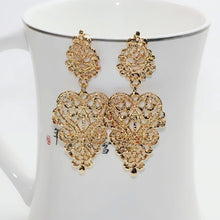 Load image into Gallery viewer, Round Vintage Earrings for Women of Gold/silver Earrings Fashion Jewelry Earrings Declaration 2019 Modern Fashion Jewelry