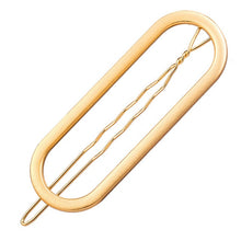 Load image into Gallery viewer, 17KM Gold Silver Color Hairpin For Women Punk Geometric Infinite Hair Clips Hairwear Bridal 2019 New Fashion Jewelry Accessories