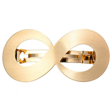 Load image into Gallery viewer, 17KM Gold Silver Color Hairpin For Women Punk Geometric Infinite Hair Clips Hairwear Bridal 2019 New Fashion Jewelry Accessories
