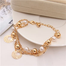 Load image into Gallery viewer, 2019 New Woman Bracelets Mulitlayer Gold Chain Heart Bracelets &amp; Bangles Charm Bracelets For Women Crystal Bracelets