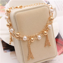 Load image into Gallery viewer, 2019 New Woman Bracelets Mulitlayer Gold Chain Heart Bracelets &amp; Bangles Charm Bracelets For Women Crystal Bracelets