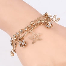 Load image into Gallery viewer, 2019 New Woman Bracelets Mulitlayer Gold Chain Heart Bracelets &amp; Bangles Charm Bracelets For Women Crystal Bracelets