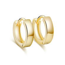 Load image into Gallery viewer, MISANANRYNE Classic Design Gold Color AAA CZ Wedding Hoop Earrings for Women Fashion jewelry Design Gift Accessories
