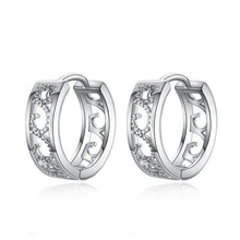 Load image into Gallery viewer, MISANANRYNE Classic Design Gold Color AAA CZ Wedding Hoop Earrings for Women Fashion jewelry Design Gift Accessories
