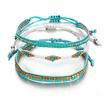Load image into Gallery viewer, 17KM New Gold Leather Wrap Bracelets For Women Red Sliver Color Multiple Layers Charm Bracelet &amp; Bangle Party Fashion Jewelry