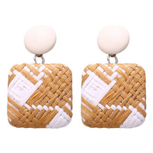Load image into Gallery viewer, 17KM New Gold Korean Earrings 2019 For Women Lover Fashion Drop Round Heart Dangle Earring Wedding Geometric Jewelry Wholesale