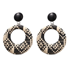 Load image into Gallery viewer, 17KM New Gold Korean Earrings 2019 For Women Lover Fashion Drop Round Heart Dangle Earring Wedding Geometric Jewelry Wholesale
