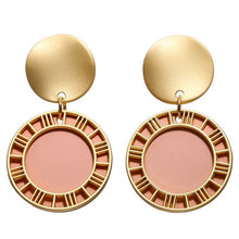 Load image into Gallery viewer, 17KM Fashion Gold Sliver Acrylic Drop Earrings For Women 2019 New Vintage Round Heart Geometric Dangle Earring Statement Jewelry