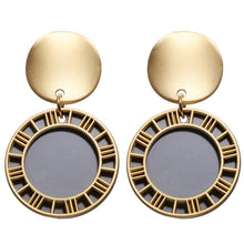 Load image into Gallery viewer, 17KM Fashion Gold Sliver Acrylic Drop Earrings For Women 2019 New Vintage Round Heart Geometric Dangle Earring Statement Jewelry
