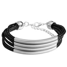 Load image into Gallery viewer, Bracelet Wholesale 2019 New Fashion Jewelry Leather Bracelet for Women Bangle Europe Beads Charms Gold Bracelet Christmas Gift