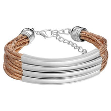 Load image into Gallery viewer, Bracelet Wholesale 2019 New Fashion Jewelry Leather Bracelet for Women Bangle Europe Beads Charms Gold Bracelet Christmas Gift