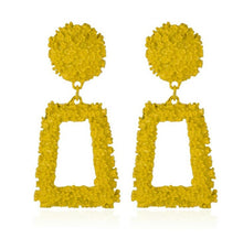 Load image into Gallery viewer, KMVEXO Big Vintage Earrings for Women Gold Silver Black Geometric Statement Earring 2019 Metal Earing Hanging Fashion Jewelry