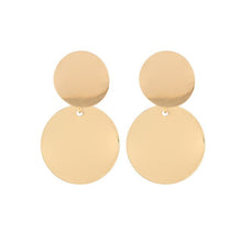Load image into Gallery viewer, KMVEXO Big Vintage Earrings for Women Gold Silver Black Geometric Statement Earring 2019 Metal Earing Hanging Fashion Jewelry